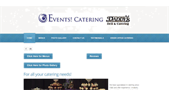 Desktop Screenshot of eventscatering.us