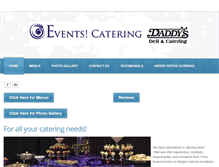 Tablet Screenshot of eventscatering.us